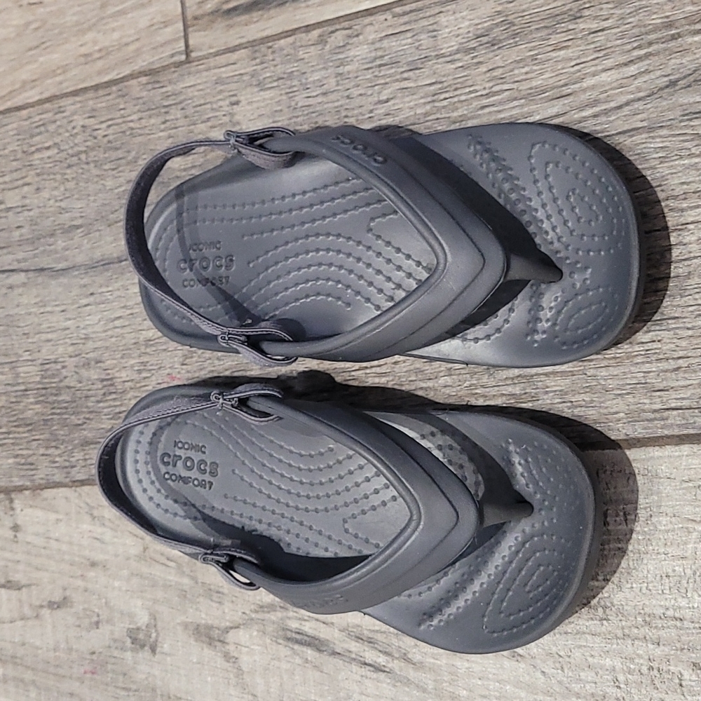 Crocs, 11c, grey